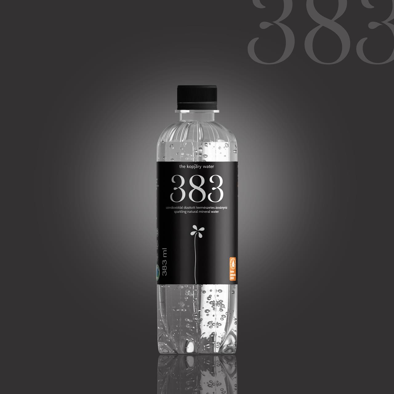 383 THE KOPJARY WATER carbonated, 383 ml